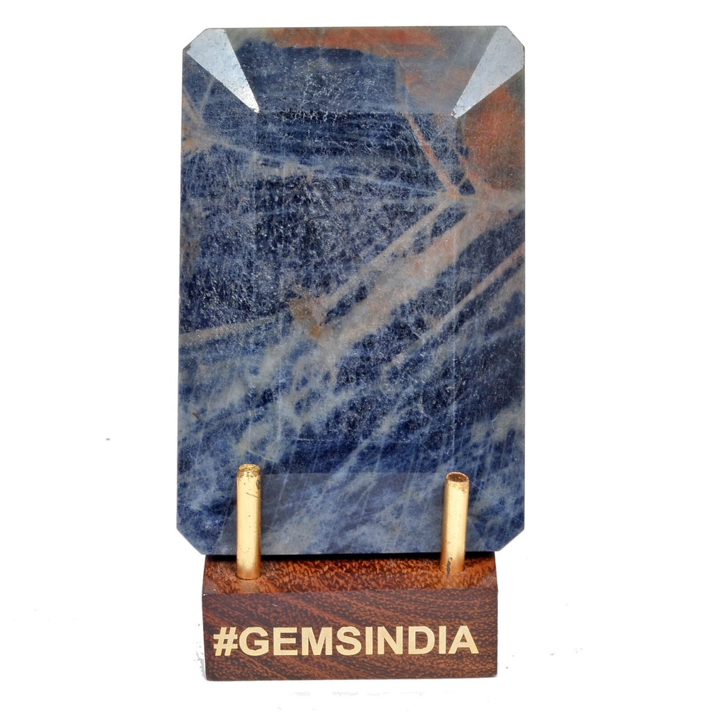 Blue Sapphire Loose Gemstone, Untreated — 71 x 46 x 22mm, 930 Ct, Madagascar