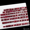 Certified 650 Ct/73 Pcs Natural Red Ruby Baguette Cut Loose Gems Lot For Jewelry