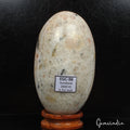 2000Ct Natural Untreated Sunstone Oval Shape Egg Healing Crystal Mineral W Stand