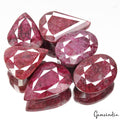 2030 Cts/6 Pcs Natural Pink Red Ruby Mixed Cut Faceted Loose Wholesale Gems Lot
