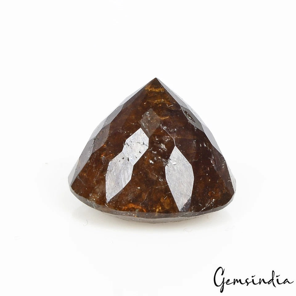 Certified 18.95Ct Natural Untreated Brown Tourmaline Round Precious Gem For Ring
