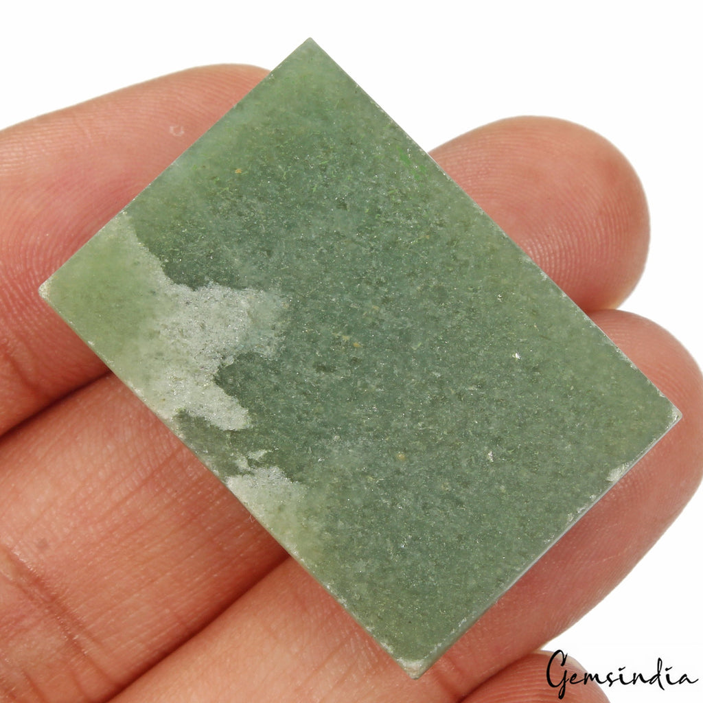 Certified 90.80 Cts Natural Untreated Jade/Jadeite Loose Baguette Cab Gemstone