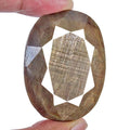 Natural Untreated Brown Sapphire Oval Cut Faceted Pendant Size Loose 440 Ct Gems