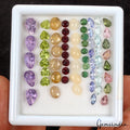 63 Pcs Estate Genuine Semi Precious Loose Mix Cut Multi Gemstone Lot Collection