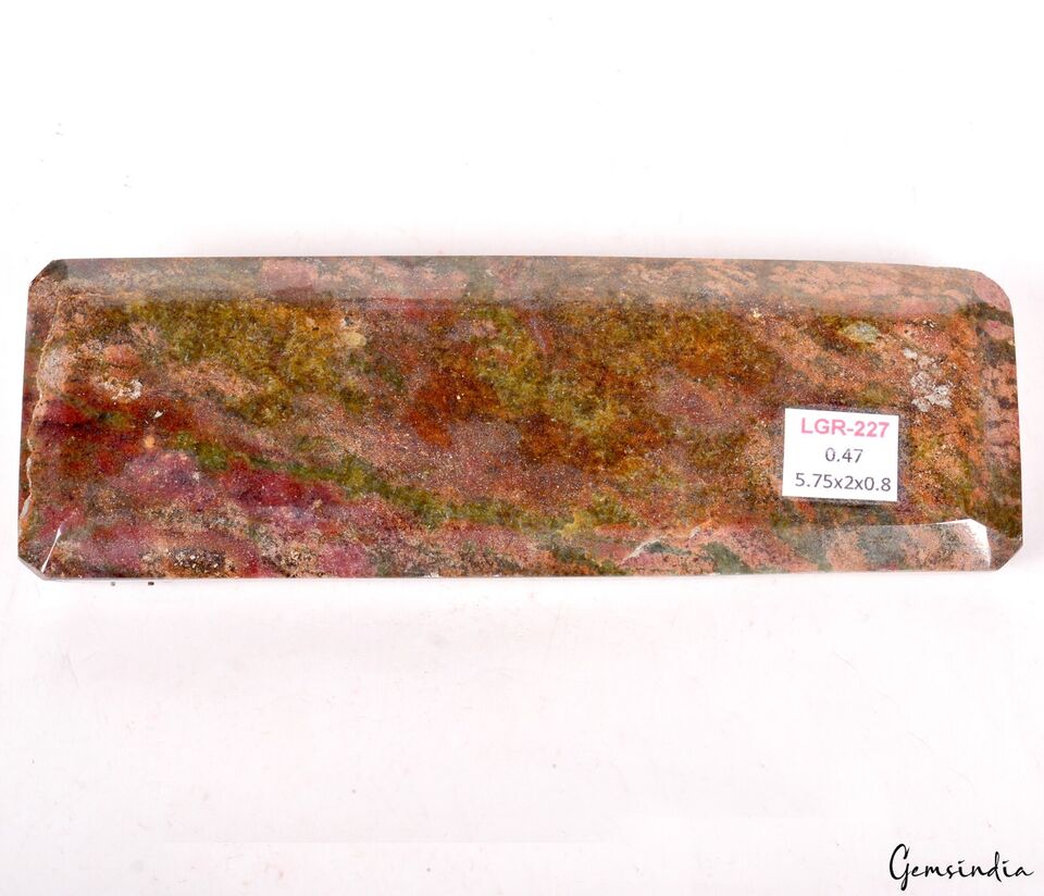 Ruby Loose Gemstone, Untreated — 5.75x2x0.8 Inches, 2350 Ct (0.47 Kg), Madagascar