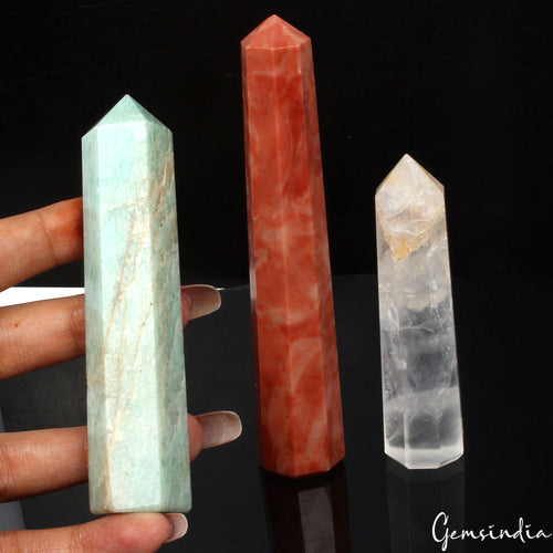 Amazonite Carving, Untreated — 4.5 inch, 0.216 Kg (1080 Ct), Madagascar