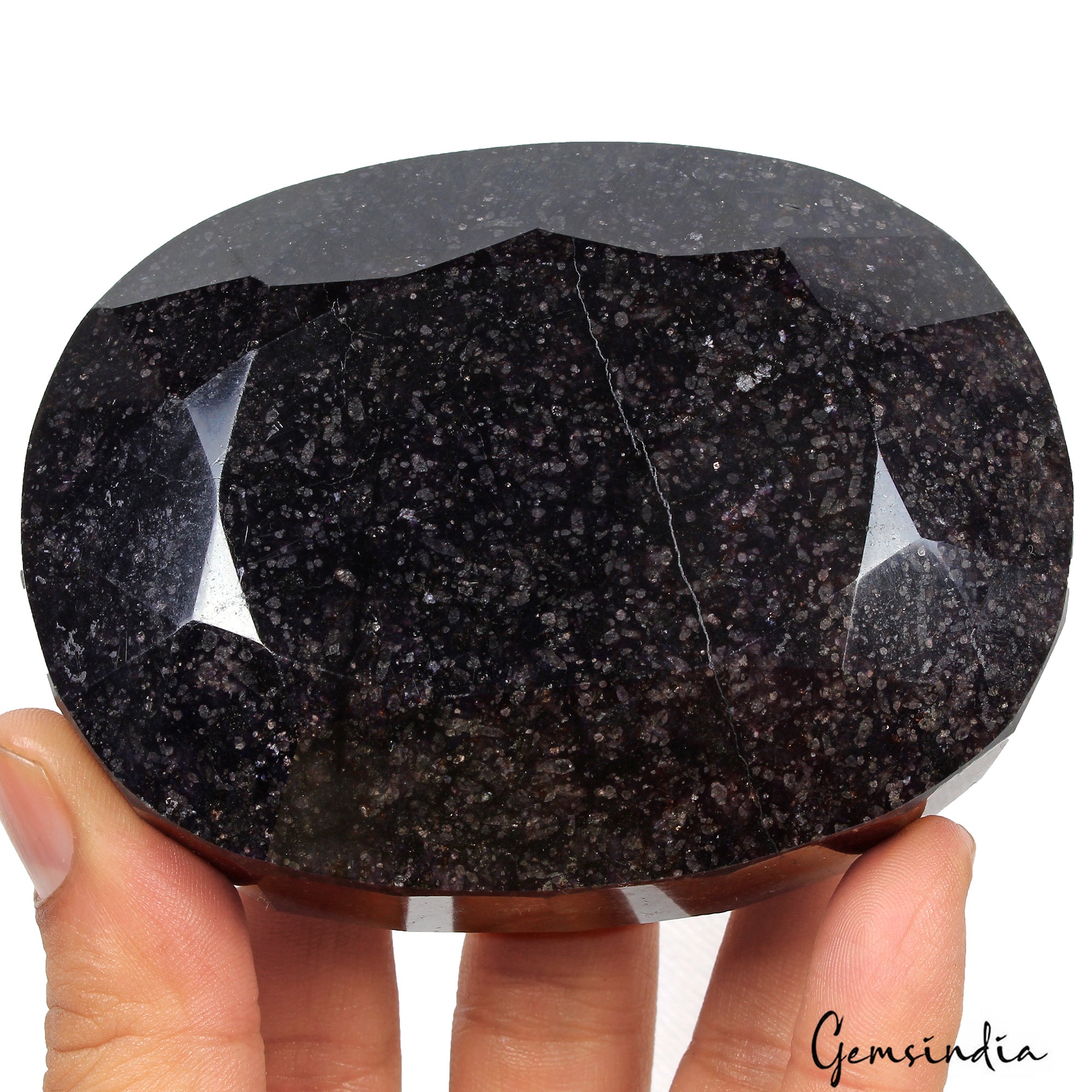 Large 2900 Ct Natural Oval Cut Faceted Sapphire Earth Mined Huge Size Gemstone
