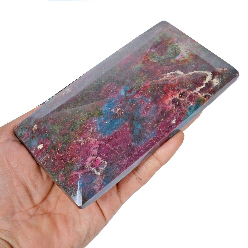 Ruby Loose Gemstone, Untreated — 6x3.25x1 Inches, 3800 Ct (0.76 Kg), Madagascar