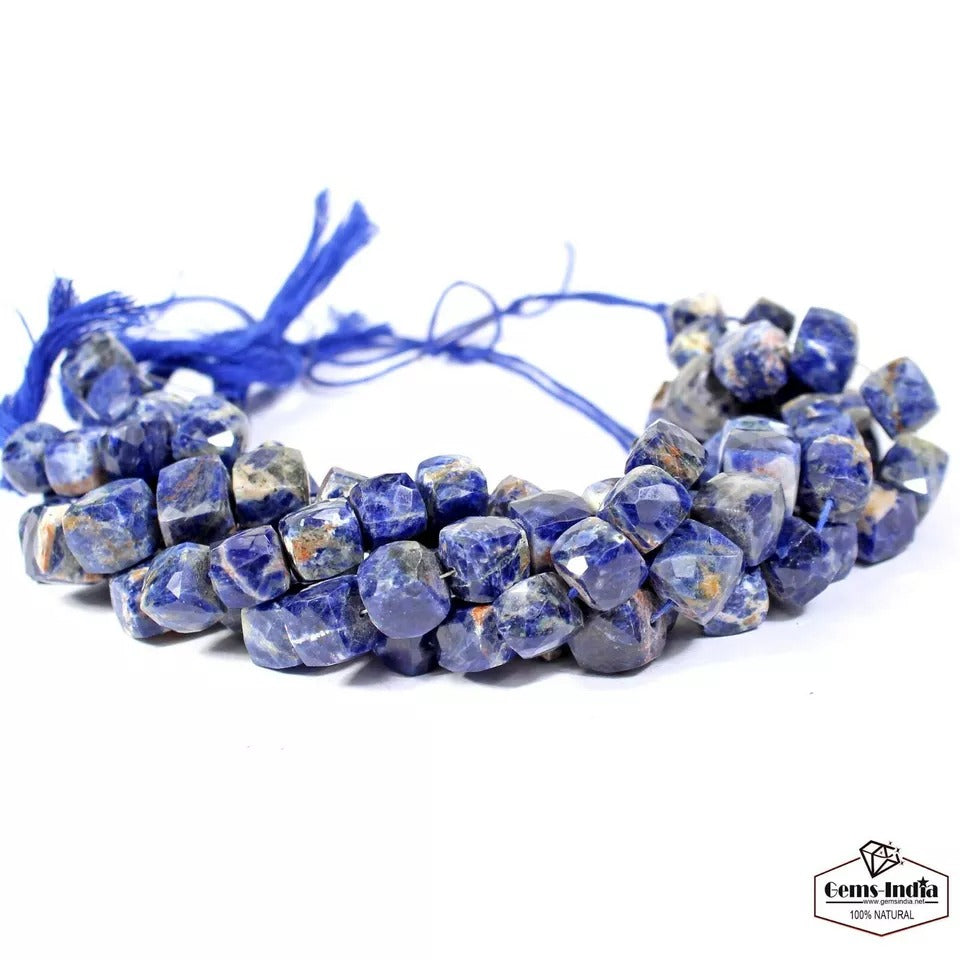Sodalite Beaded Strand, Untreated — 7mm to 9mm, 580 Ct