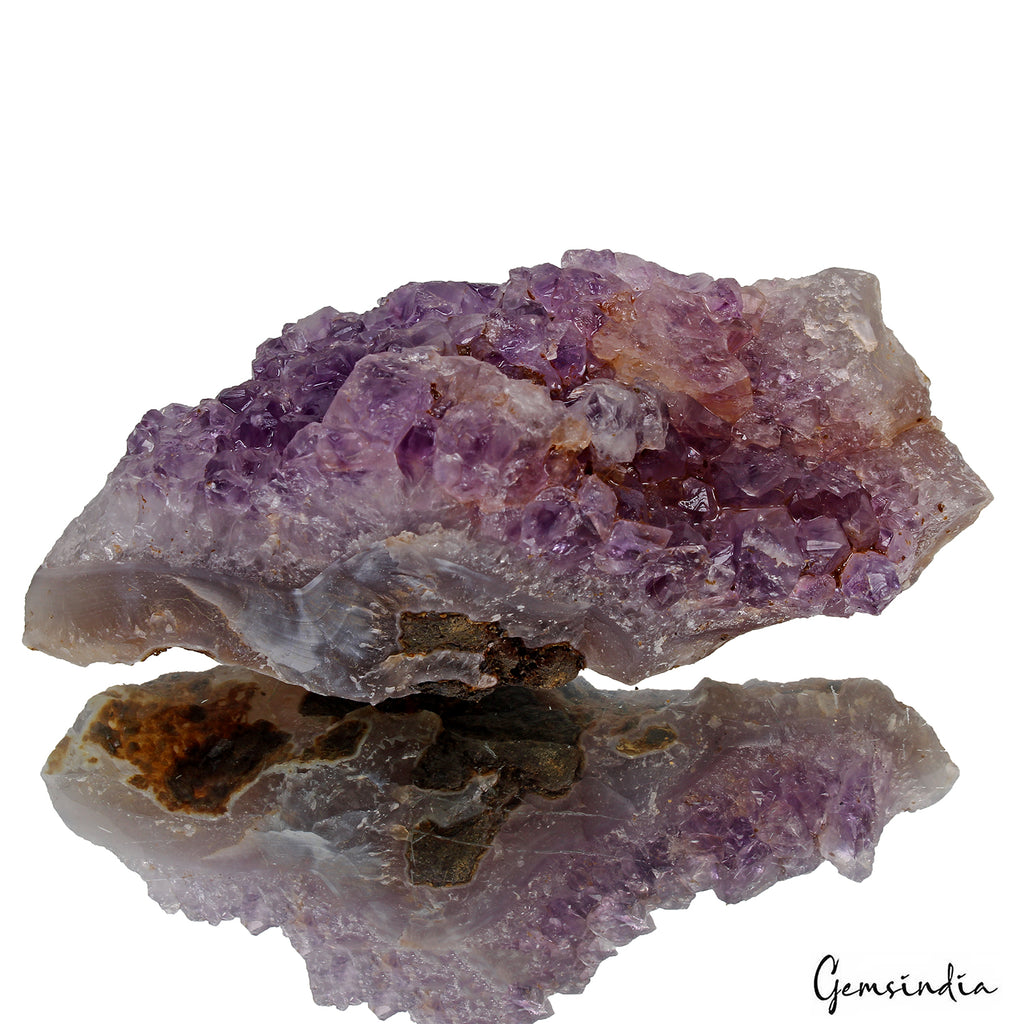 Amethyst Geode, Untreated, Purple — 66mm to 90mm, 670 g (3350 Ct)