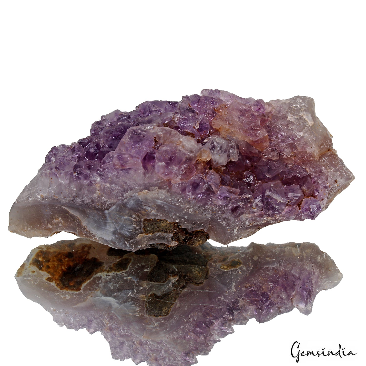 Amethyst Geode, Untreated, Purple — 66mm to 90mm, 670 g (3350 Ct)