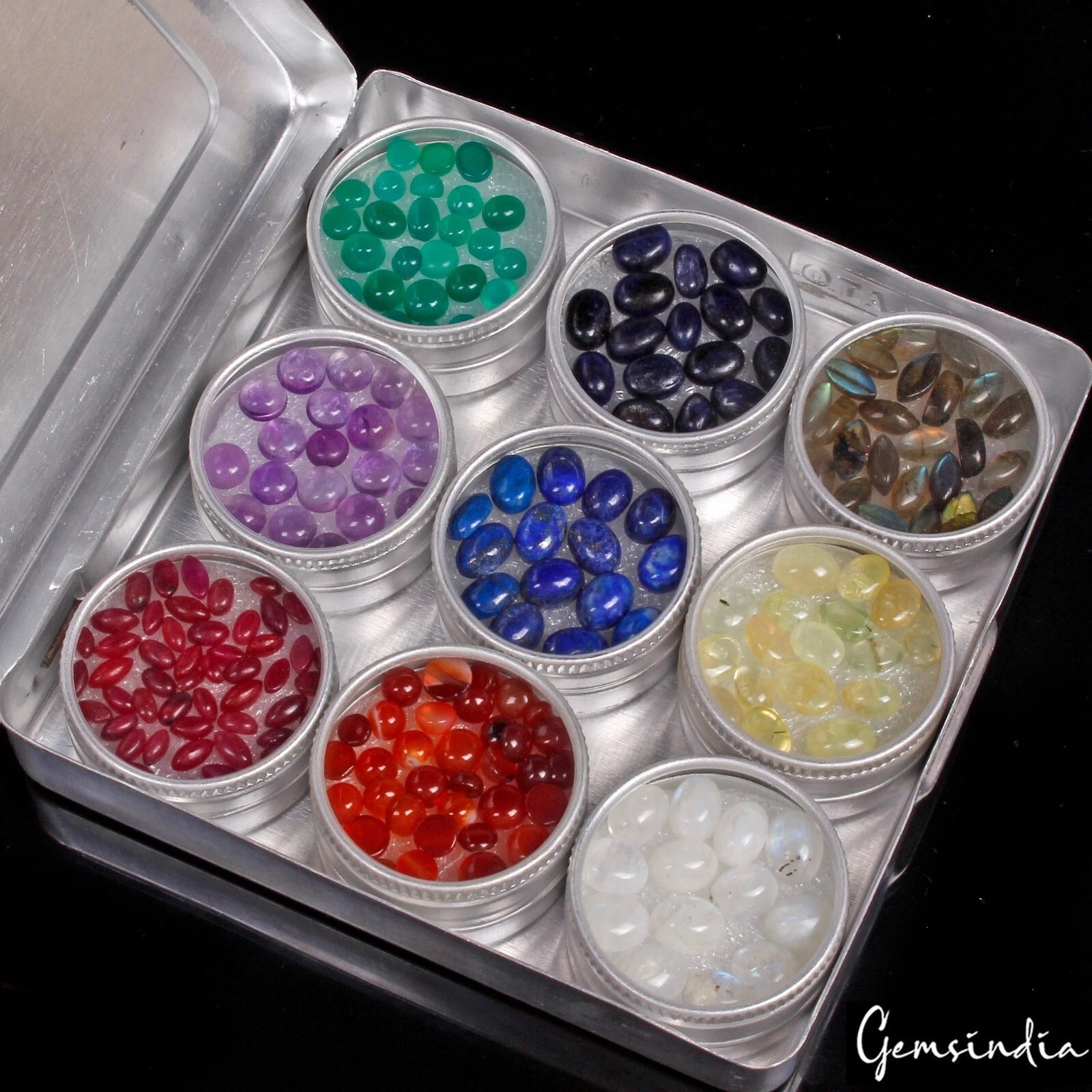 203 Pc Estate Genuine Semi Precious Loose Mix Cut Multi Gemstones Lot Collection