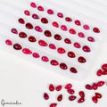 50 Cts/59 Pcs Natural Eye Catching Red Ruby Cab Loose Precious Gems For Jewelry