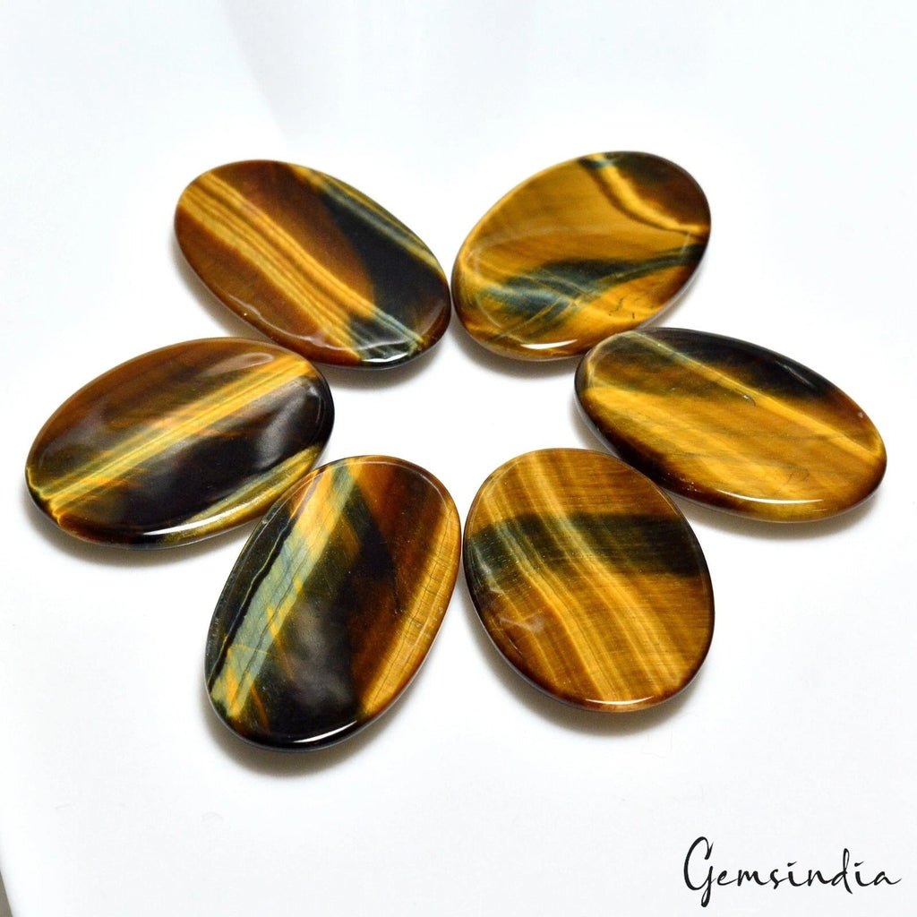 400 Ct Top Natural Blue Fire Pietersite Tiger Eye Oval Cabochon Gemstone 42-50mm