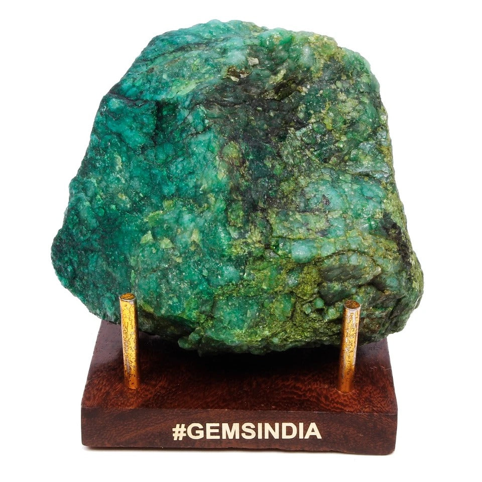 2780 Ct Natural Brazilian Green Emerald Raw Rough Rock Crystal Minerals Huge Gem