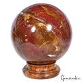 16.9 Kg Natural Red Jasper Polished Sphere Crystal Healing Mineral Huge Gem~9.3"