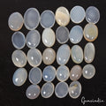 Moonstone Lot, Cabochon, Untreated — 23 Pieces, 14mm to 20mm, 236.80 Ct