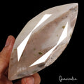2500 Ct Natural Untreated Rutilated Quartz With Tourmaline Marquise Cut Gemstone