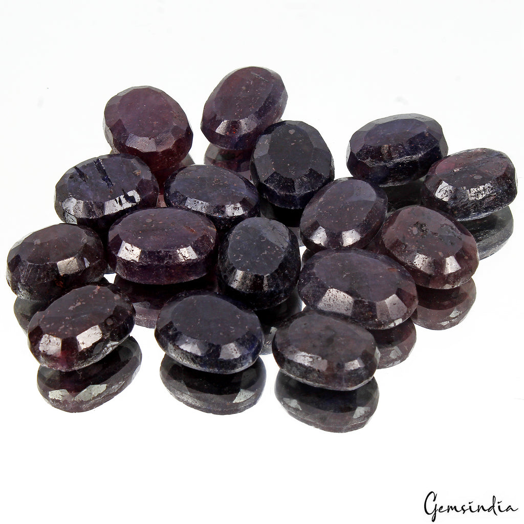 Blue Sapphire Lot, Loose Gemstone — 16 Pieces, 16mm to 19mm, 330 Ct, Madagascar