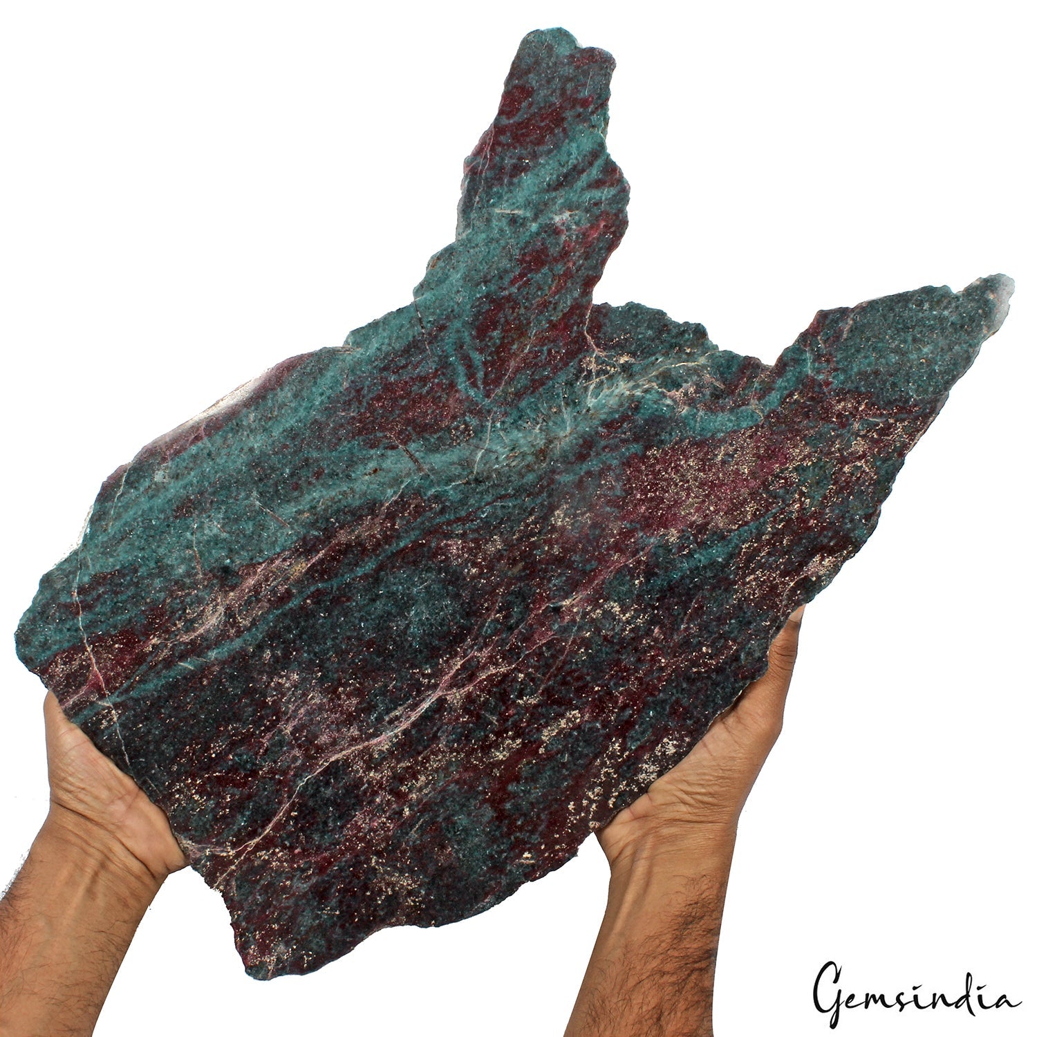 Natural Ruby Kyanite 7.3 kg 18.5x11" Extra Large Polished Crystal Slab Specimen