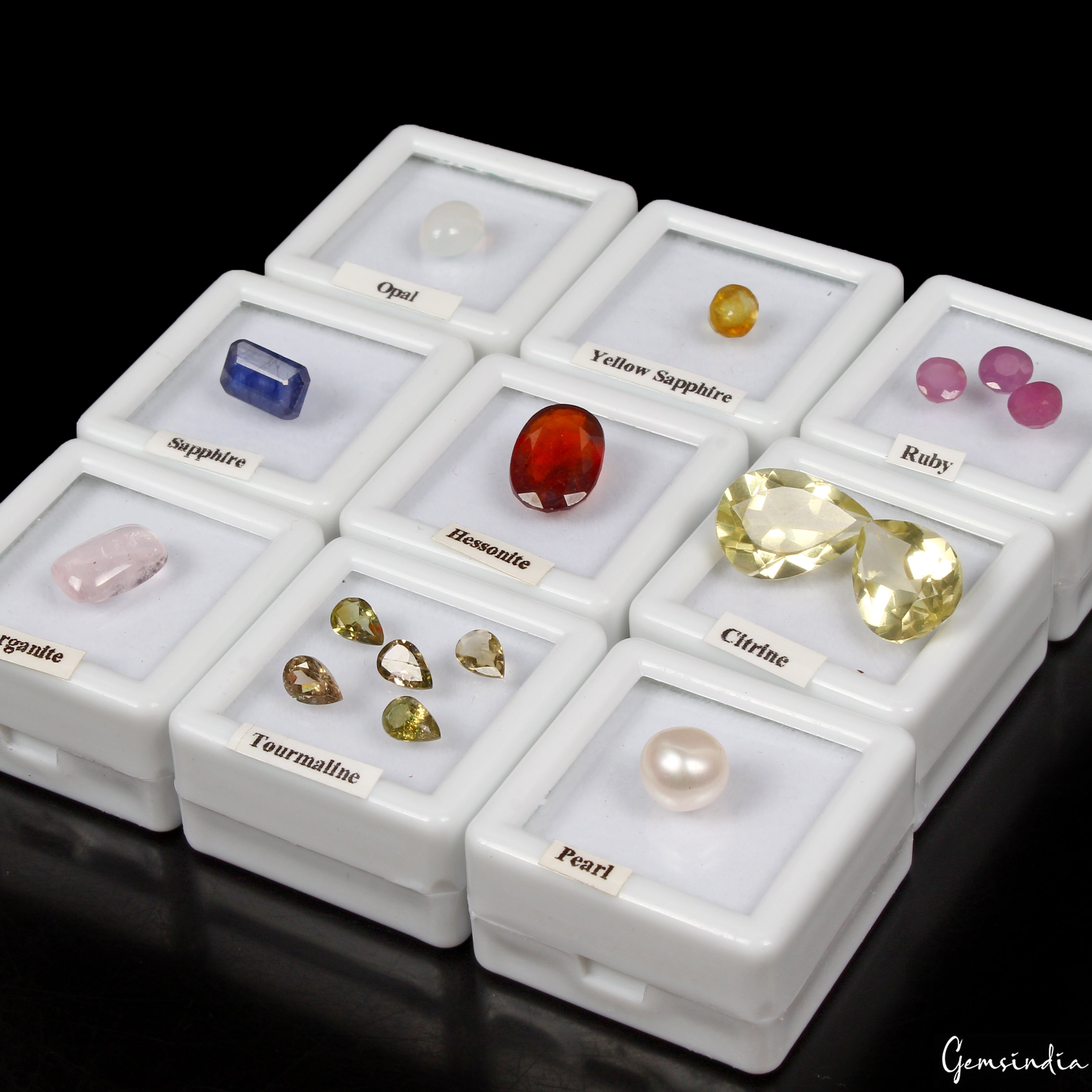 MIX LOT LOOSE FACETED NATURAL GEMSTONES MIXED GEMS WHOLESALE LOOSE GEM 30+CT