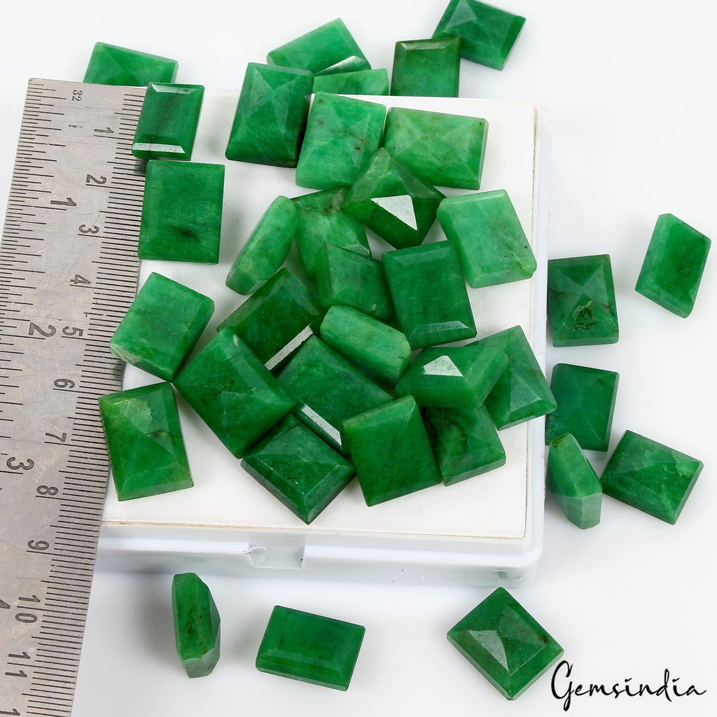 Natural 540 Ct Fine Cut Colombian Green Emerald Best Loose Gemstone Lot for Ring