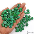 Brazilian Emerald Lot, Loose Gemstone, Color Enhanced, Green — 93 Pieces, 10mm to 20mm, 1000 Ct, Brazil