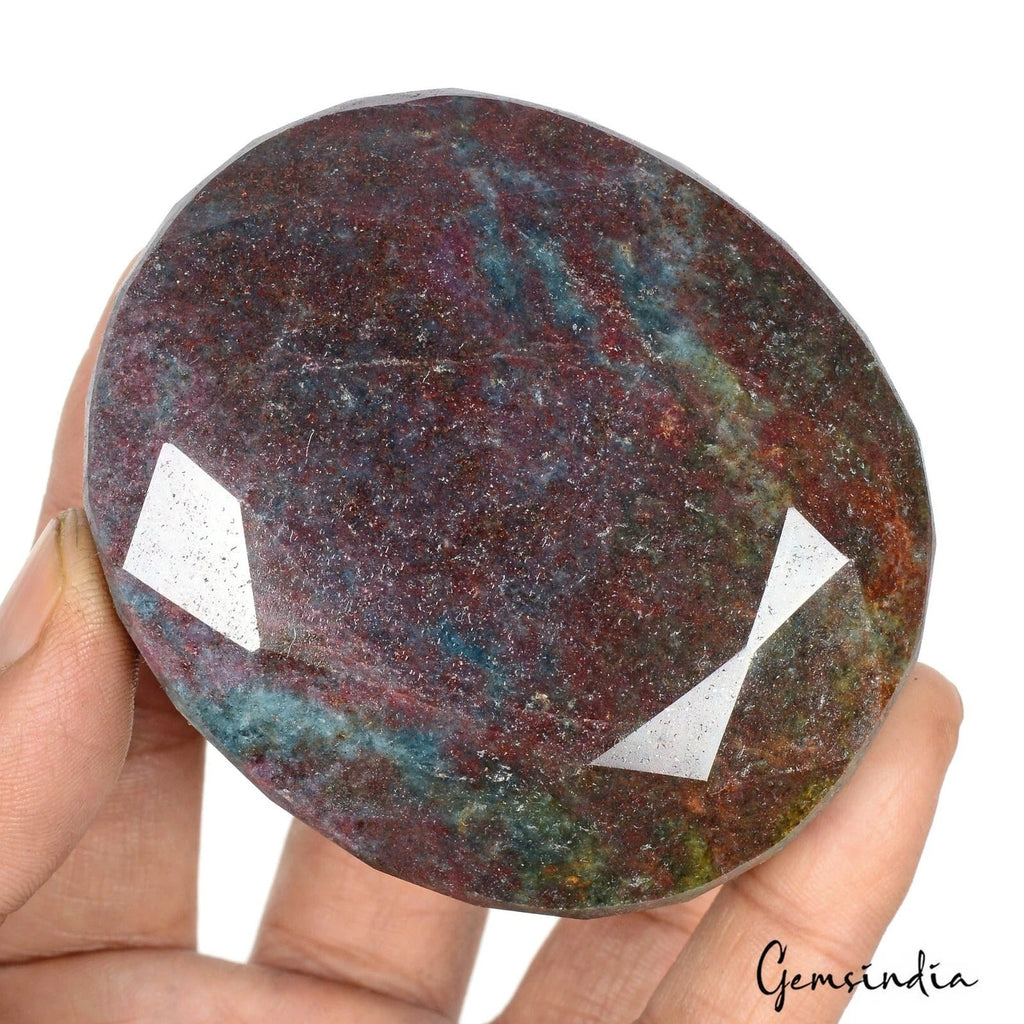 2380 Ct Natural Multicolor Ruby Kyanite Oval Cut Earth Mined Huge Size Loose Gem