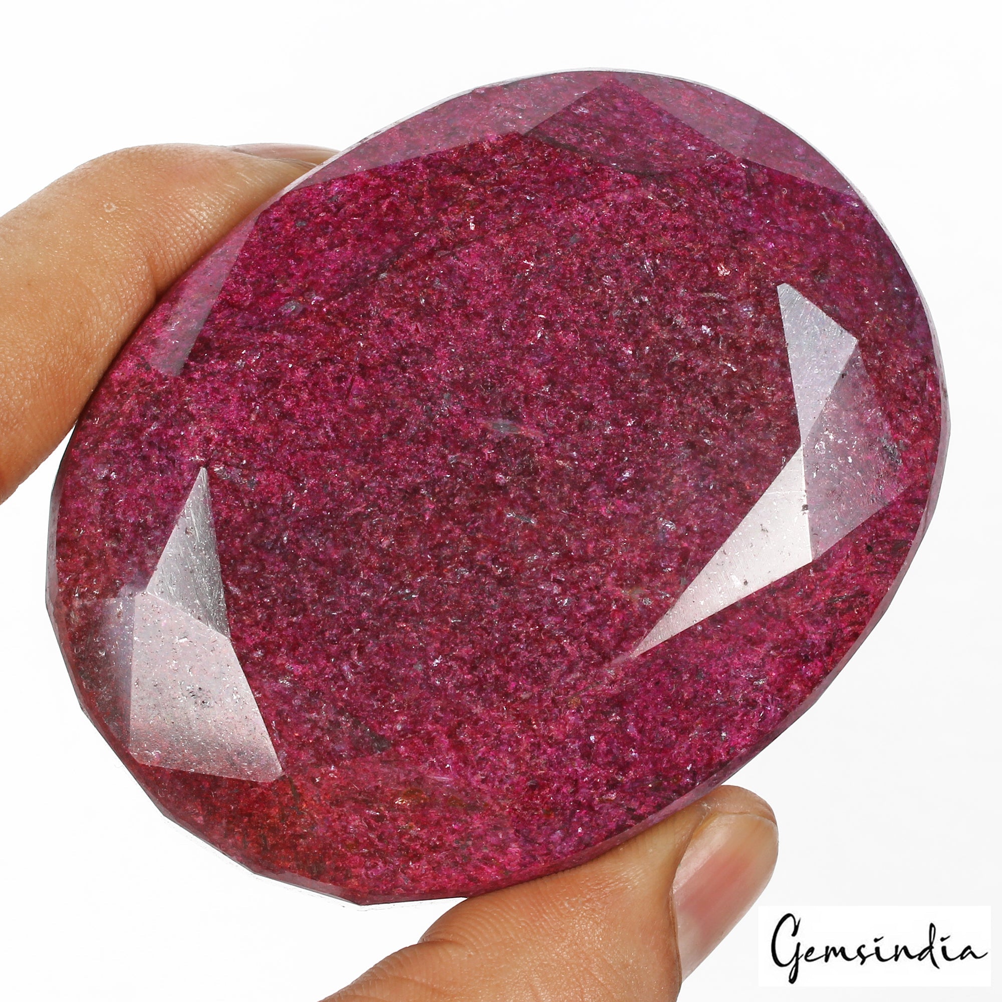Certified 2480 Cts Natural Dark Red Ruby Oval Faceted Huge Loose Museum Size Gem