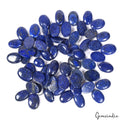 2100 Cts/63 Pcs Natural Blue Lapis Lazuli Oval Cab Drilled Briolette/Beads Gems