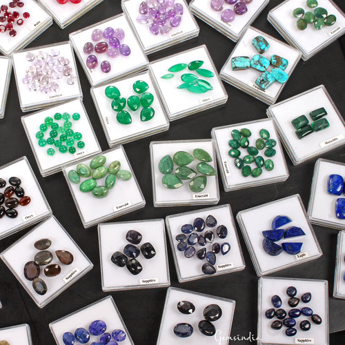 Amethyst Lot, Loose Gemstone, Multi Color — 465 Pieces, 4mm to 14mm, 785 Ct