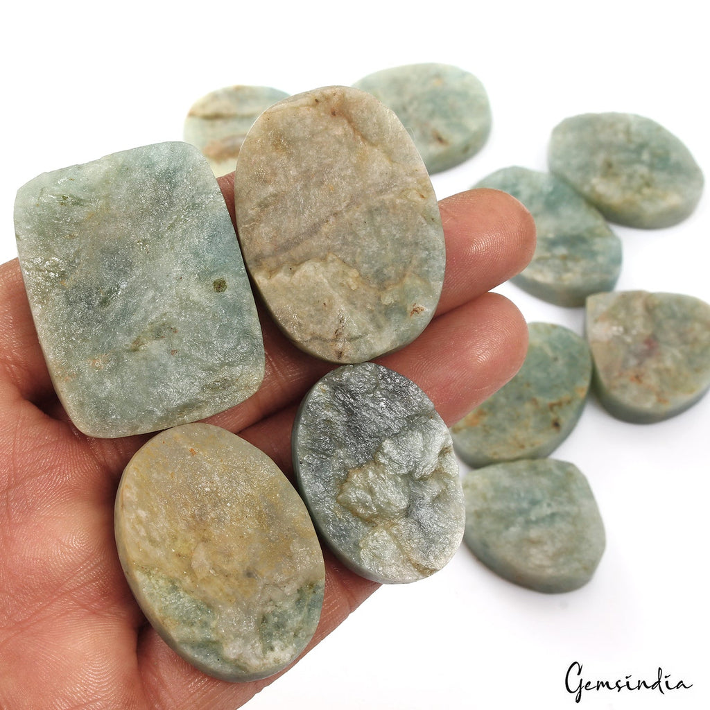 1020 Ct/11 Pcs Natural Untreated Beryl Aquamarine Rough Druzy Wholesale Gems Lot