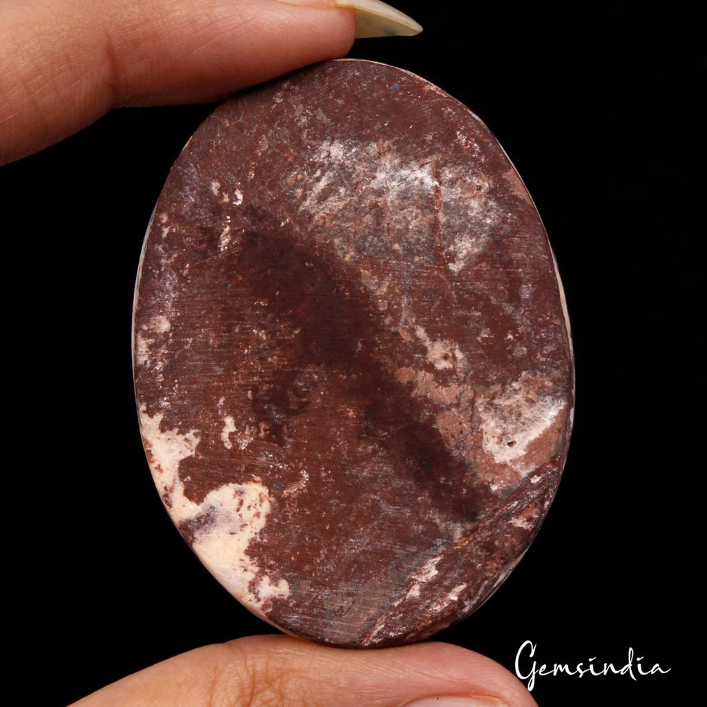 157 Cts Natural Untreated White Buffalo Turquoise Oval Cab Loose Gem For Pendant
