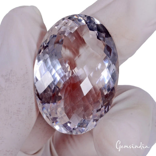 Amethyst Loose Gemstone, Lavender — 32x23x19 mm, 60.40 Ct, India