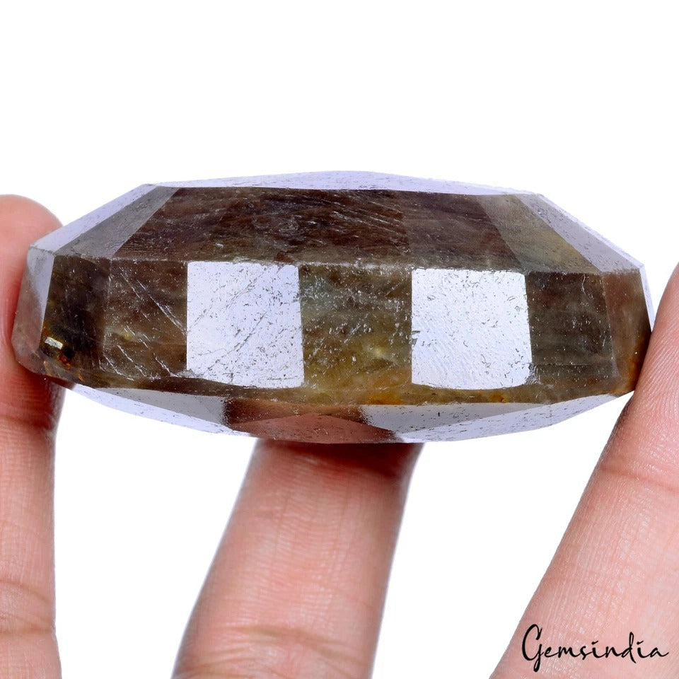 Certified 860 Ct Natural Untreated Brown Sapphire Oval Cut Loose Huge Gemstone