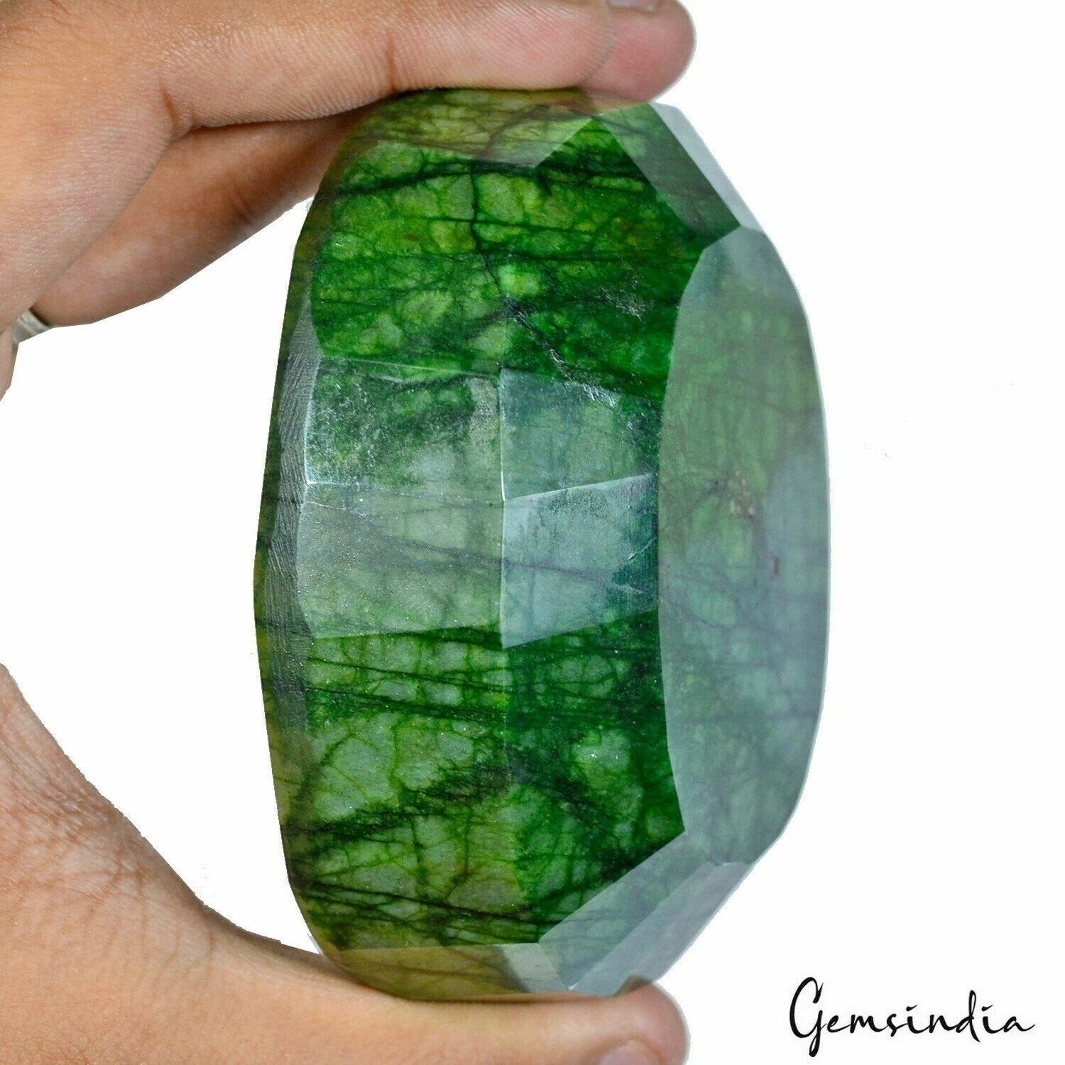 Huge 2250 Cts Natural Brazilian Top Green Emerald Oval Cut Museum Size Gemstone