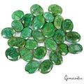 660 Cts/26 Pcs Natural Brazilian Green Emerald Oval Cut Loose Gems For Jewelry