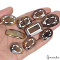 720 Ct/9 Pcs Natural Untreated Brown Sapphire Mixed Cut Loose Wholesale Gems Lot