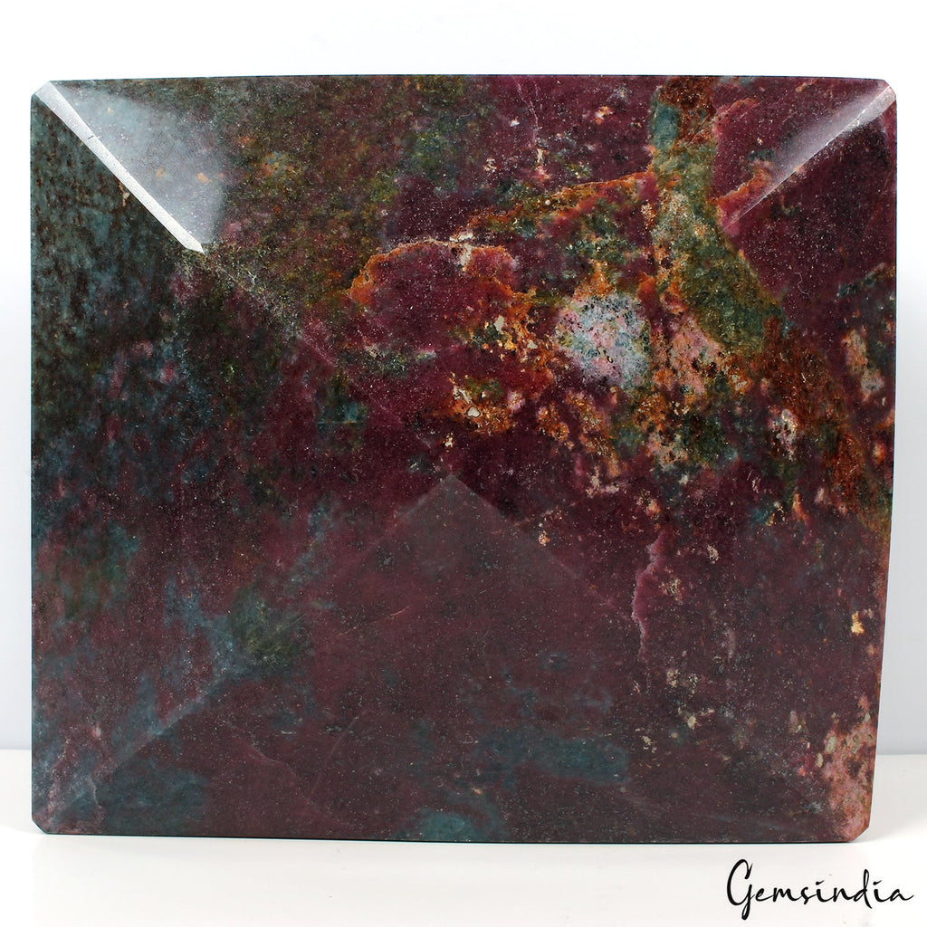 5 Kilo Natural Ruby Kyanite Octagon Cut Loose Untreated Madagascar Huge Gemstone