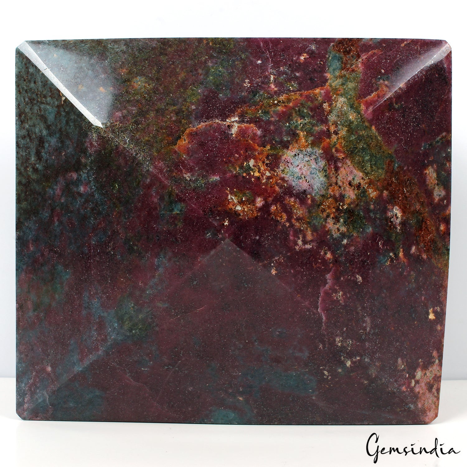 5 Kilo Natural Ruby Kyanite Octagon Cut Loose Untreated Madagascar Huge Gemstone