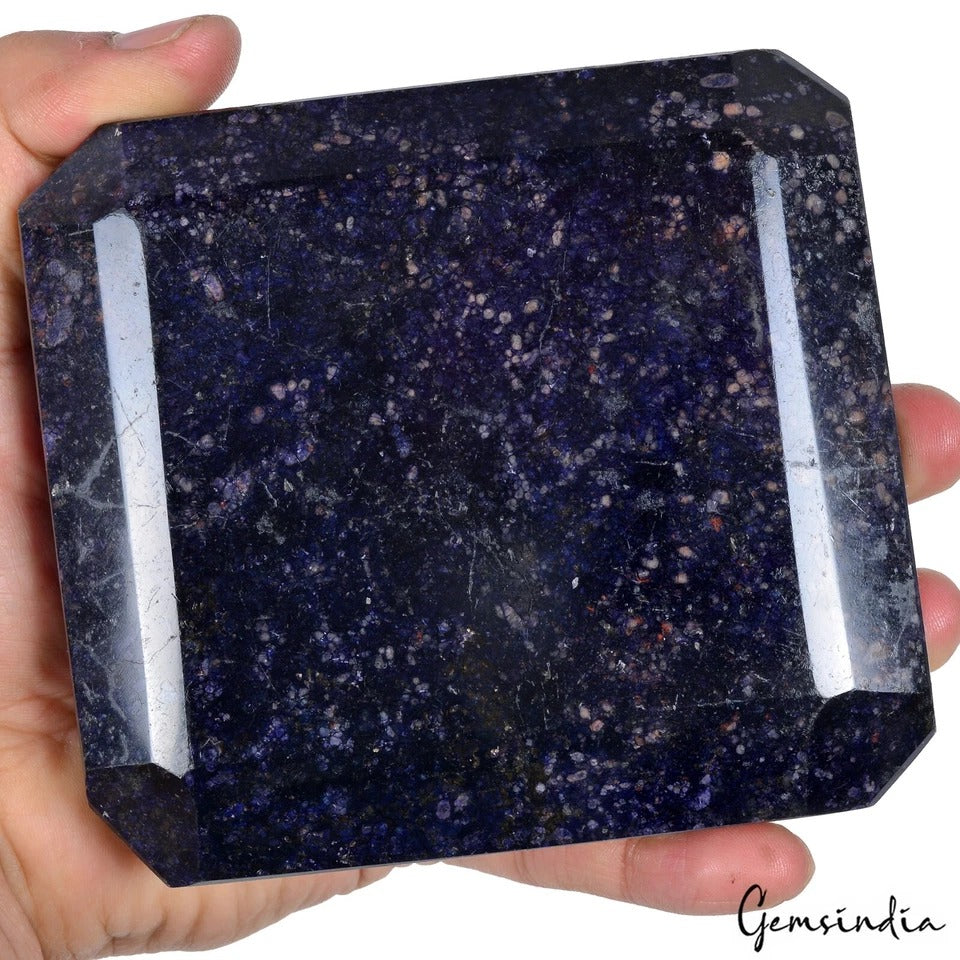 1.5 Kg Natural Blue Sapphire Octagon Cut Earth mined Large Museum Grade Gemstone