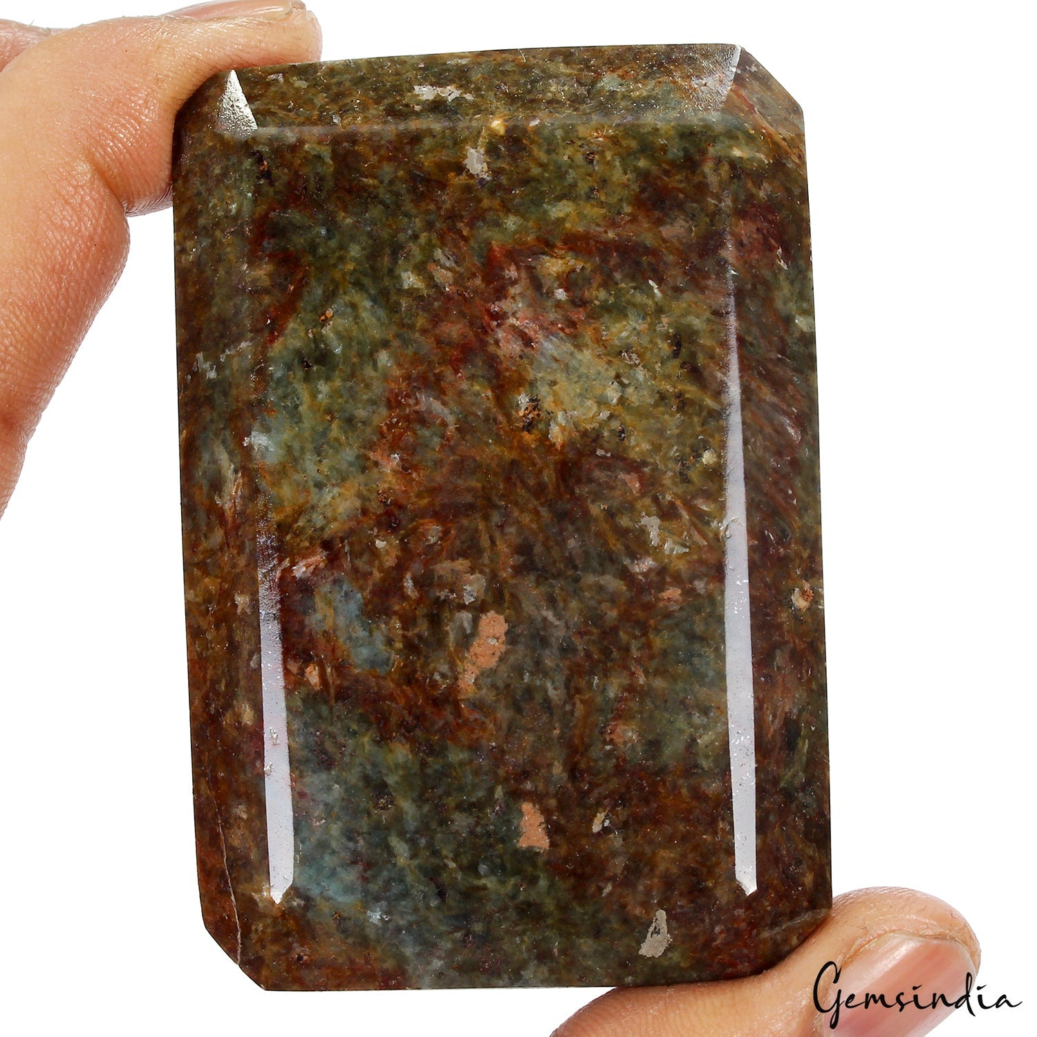 1970 Ct Natural Untreated Blue Green Kyanite Octagon Cut Earth Mined Huge Gem
