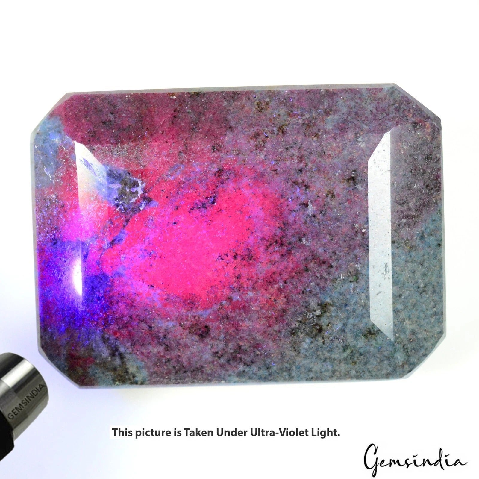 2420 Ct Natural Ruby Kyanite Octagon Cut Faceted Earth Mined Huge Loose Gemstone