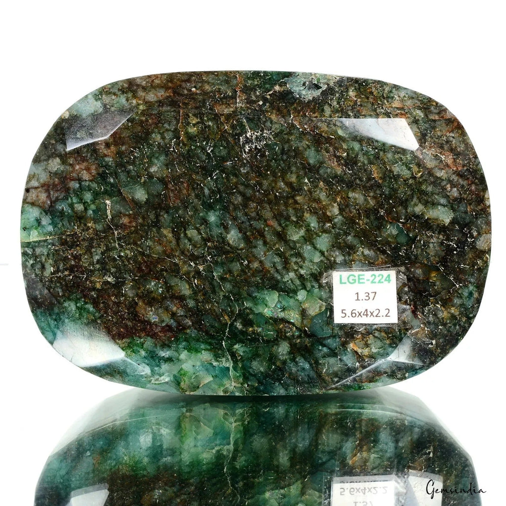 1.3 Kilo Natural Huge Green Emerald Oval Cut Earth-Mined Museum Grade Gemstone