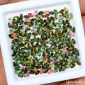 Certified Natural Tourmaline Green Pink Color Marquise Cut Loose Gemstones 3-4mm
