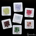 7 Lots Estate Genuine Semi Precious Round Cut Multi Gemstones Collection~240 Pcs