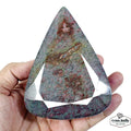 Ruby Kyanite Loose Gemstone, Pear Faceted, Untreated — 4.5X3.5X2.3 Inches, 5100 Ct (1.02 Kg)