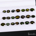 Natural Green Tourmaline 5-7mm Oval Cut Loose Unheated Mozambique Gemstones~21 P