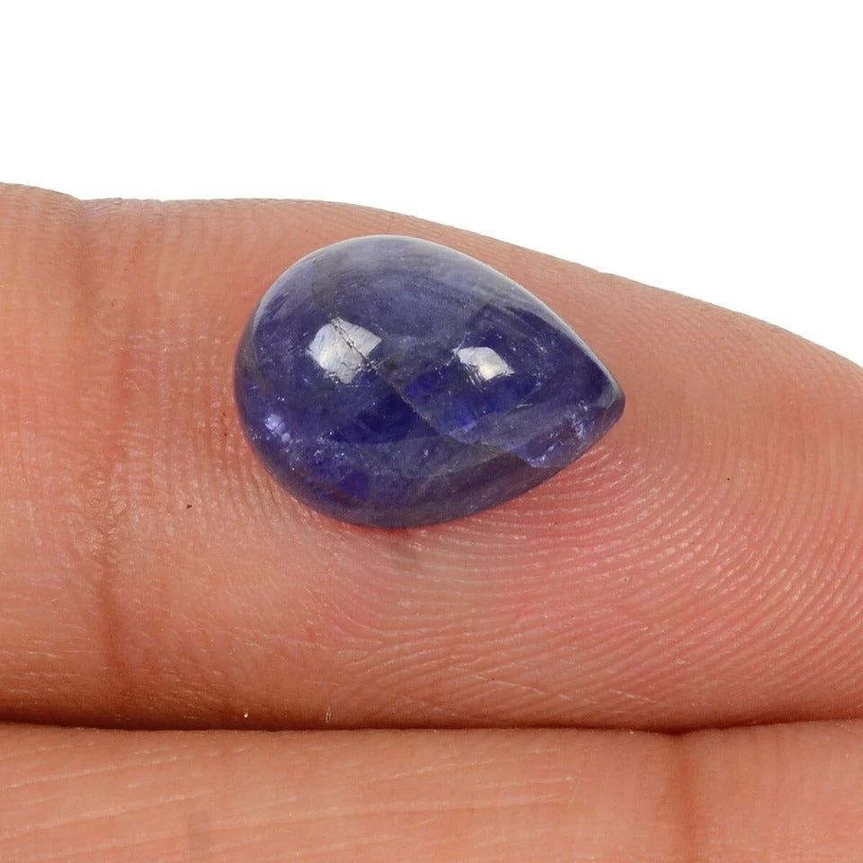 Tanzanite Cabochon, Violet — 12mm to 16mm, 31.90 Ct, Tanzania