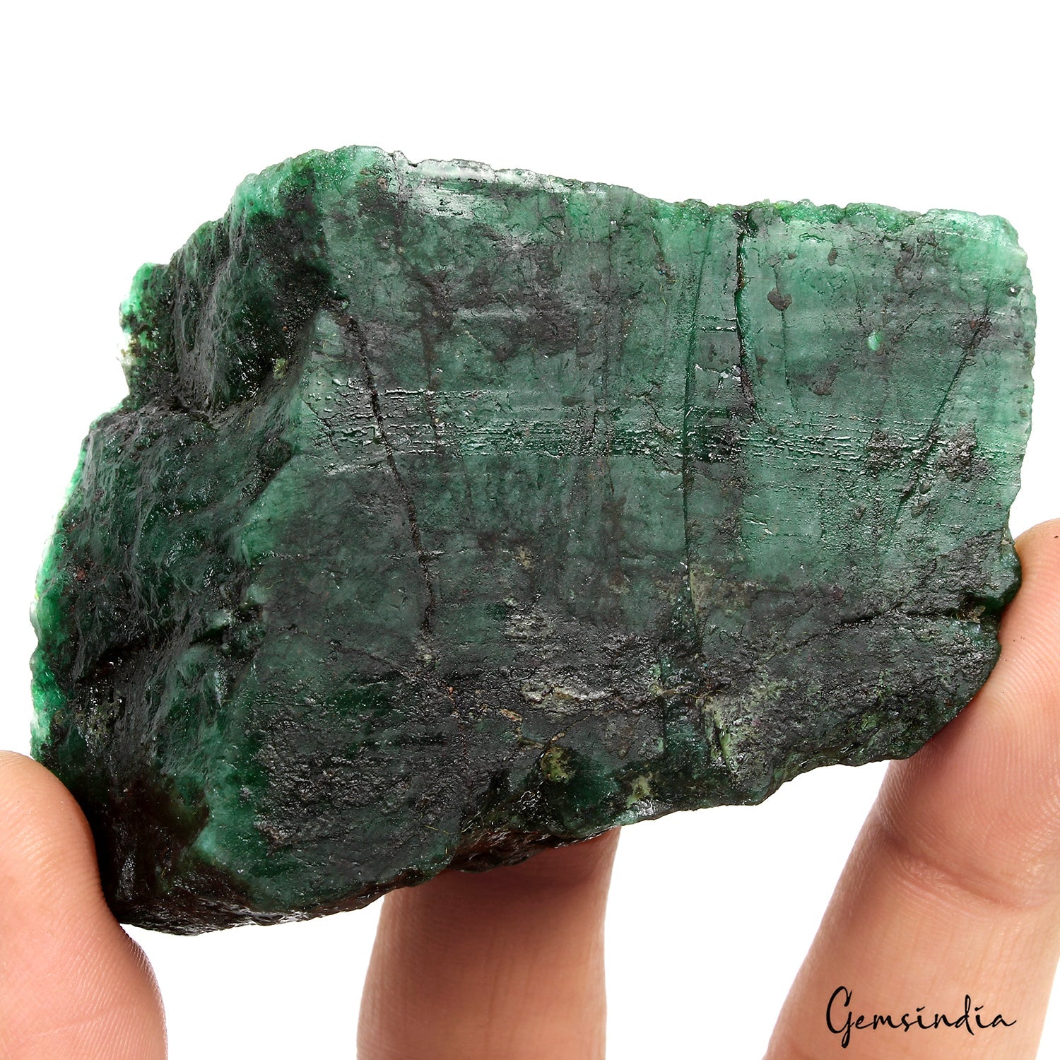 Natural Healing Crystal Uncut Raw Rock Rough Green Brazilian 720 Ct Loose Gems